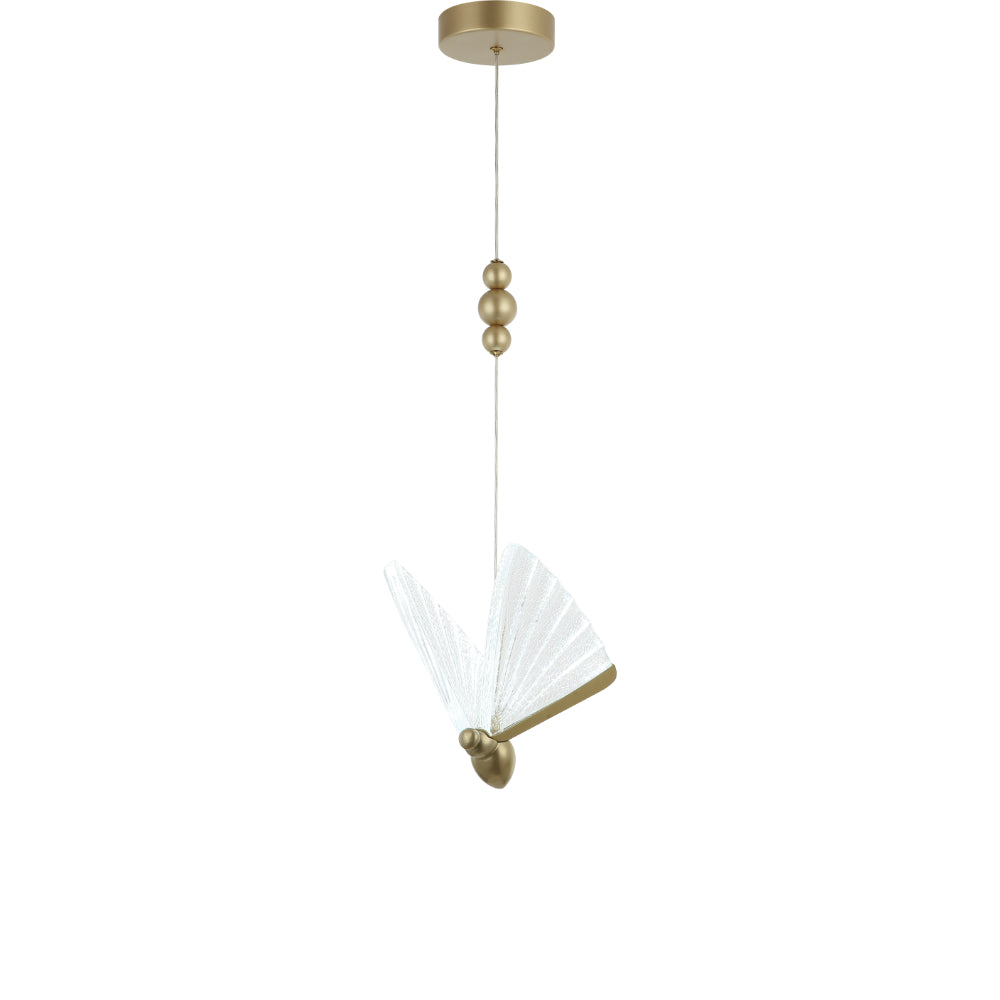 Luminária Pendente Led Borboleta 6W Seleção de Temperatura Quente/Neutro/Frio Branco Alut