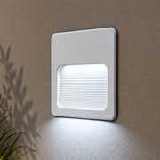 Balizador Led Guia 4x4 2w 6500k Branco Frio Bivolt Ip65 Branco Fosco Alut - ALUT