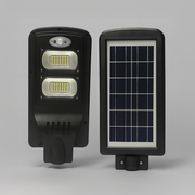 Luminária Led Poste Solar 60w IP65 6500k Branco Frio Alut