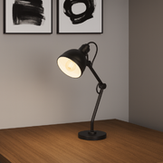 Luminária De Mesa Led Lumix Preto Bivolt 25w E27 Alut