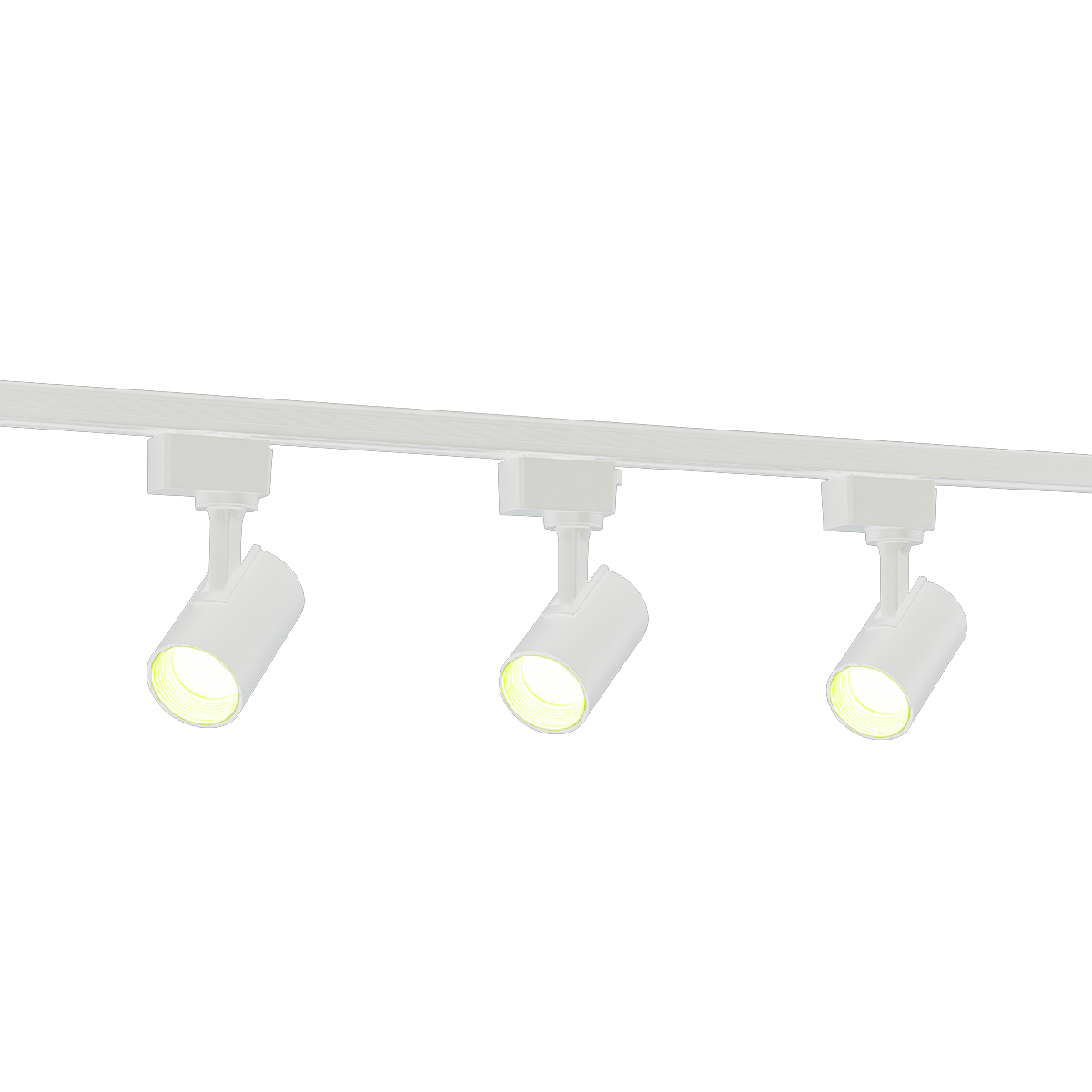 kit Trilho Eletrificado Click 1m + 3 Spots 5w 3000k Alut