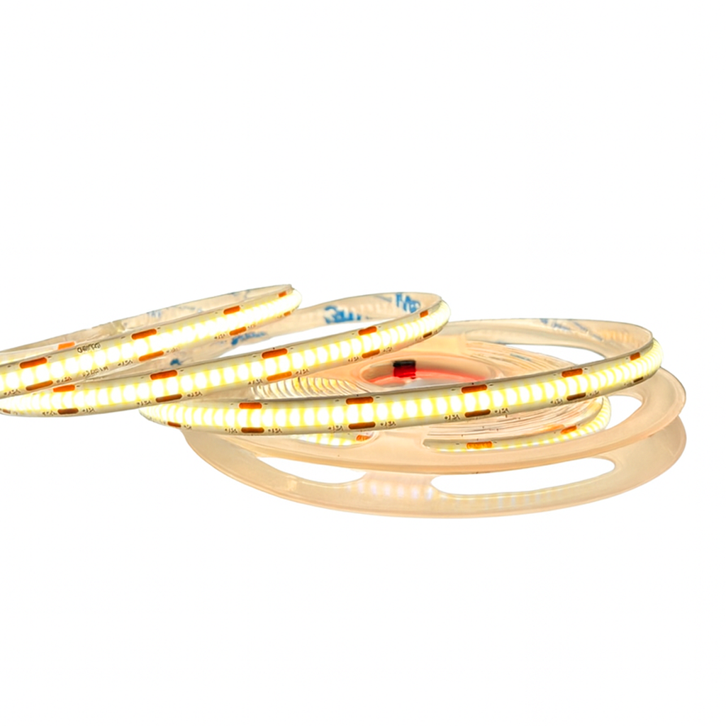 Fita Led 5m Cob 15w 3000k Branco Quente 12v Alut