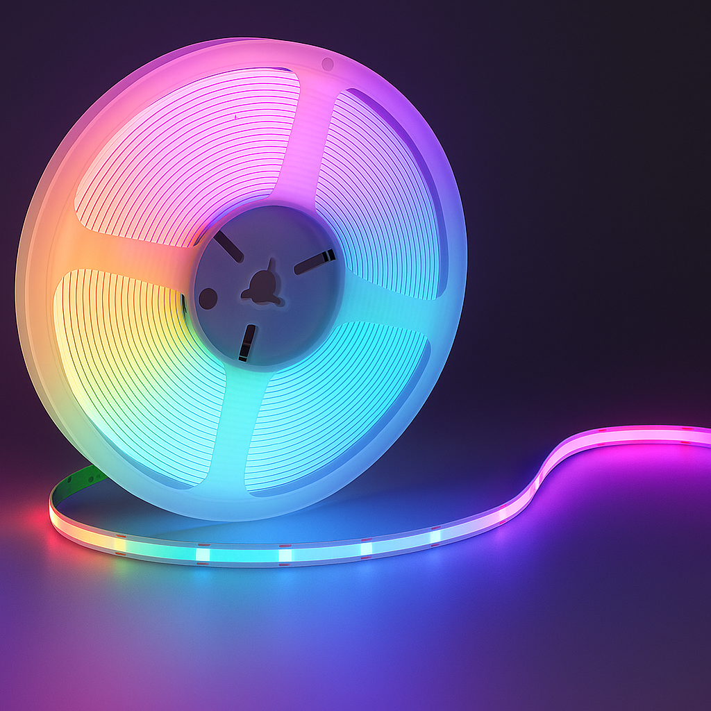 Fita Led 5m Cob 15w RGB Colorido 12v Alut