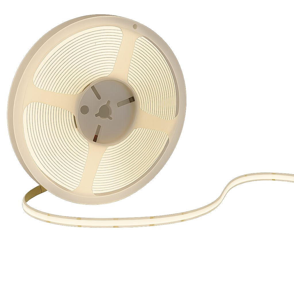 Fita Led 5m Cob 8w 4000k Branco Neutro 12v Alut