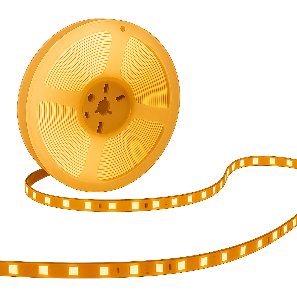 Fita Led 5m Celeste 20w 2700k Branco Quente 12v Alut