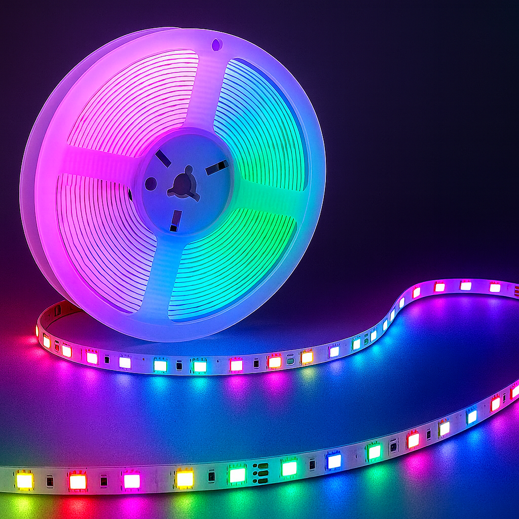 Fita Led Celeste 5m 20w RGB Colorido 12v Alut