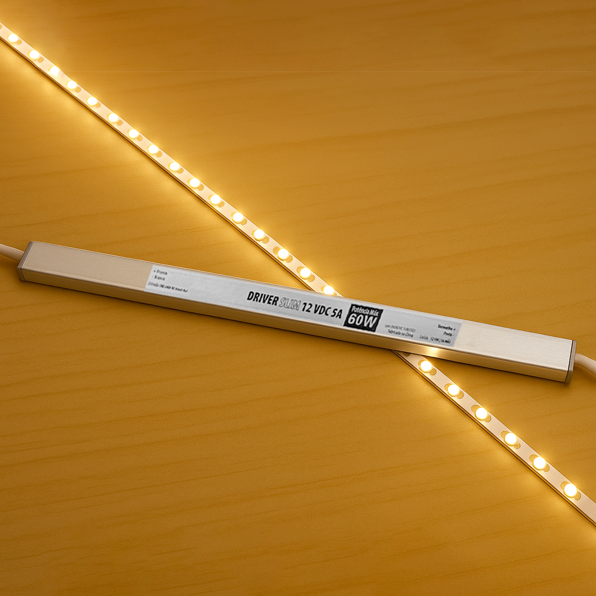 Fonte driver Slim 60w 5a Bivolt Alut