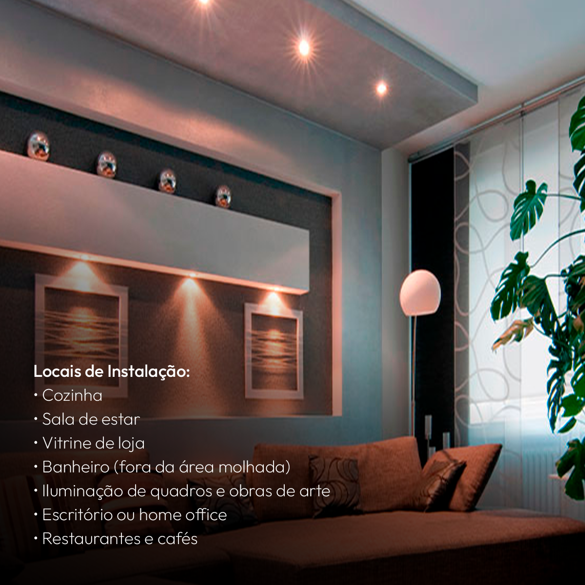 Lâmpada Led Ar111 12w 2700k Branco Quente GU10 Bivolt Branco Alut