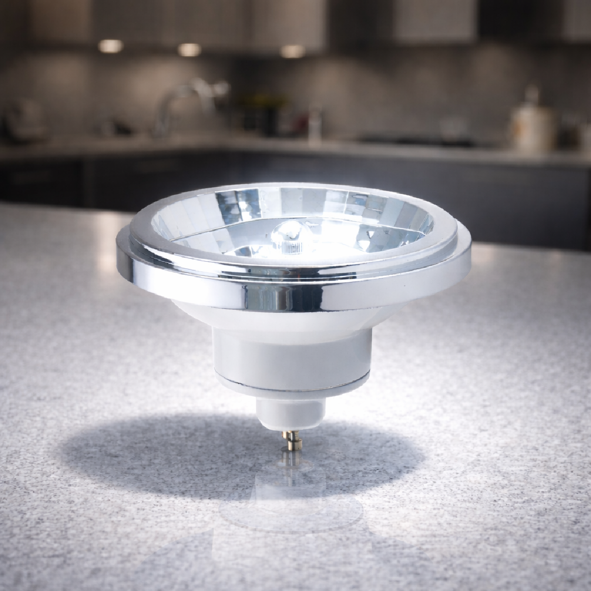 Lâmpada Led Ar111 12w 6500k Branco Frio GU10 24 Graus 110v/220v Branco Alut