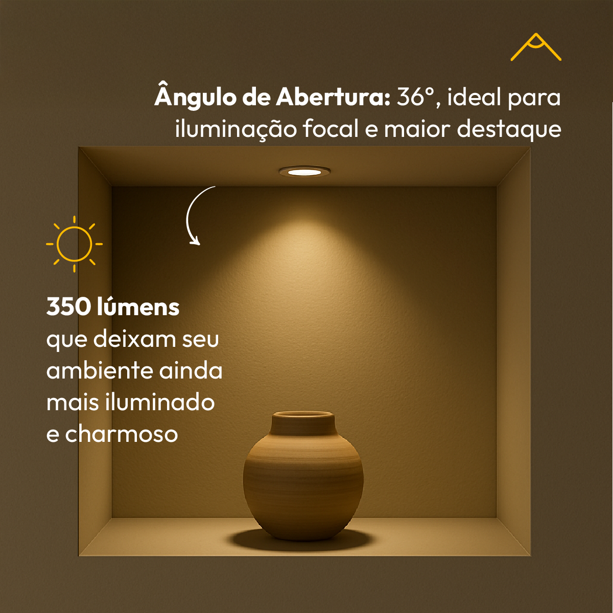 Lâmpada Led Dicróica MR11 4w 3000k Branco Quente GU10 Bivolt Branco Alut