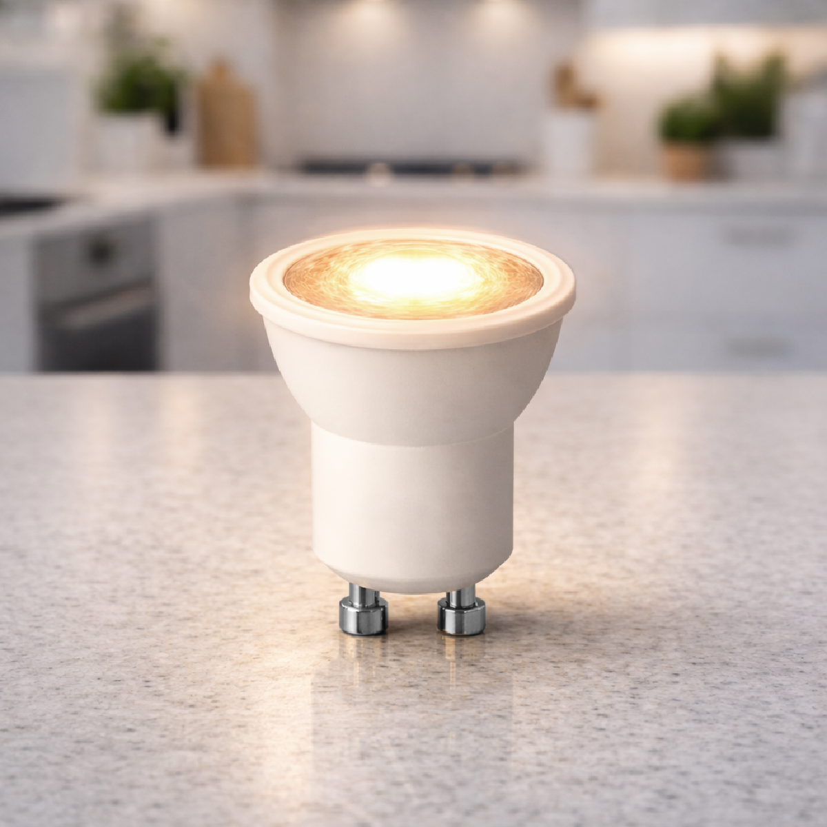 Lâmpada Led Dicróica MR11 4w 3000k Branco Quente GU10 110v/220v Branco Alut