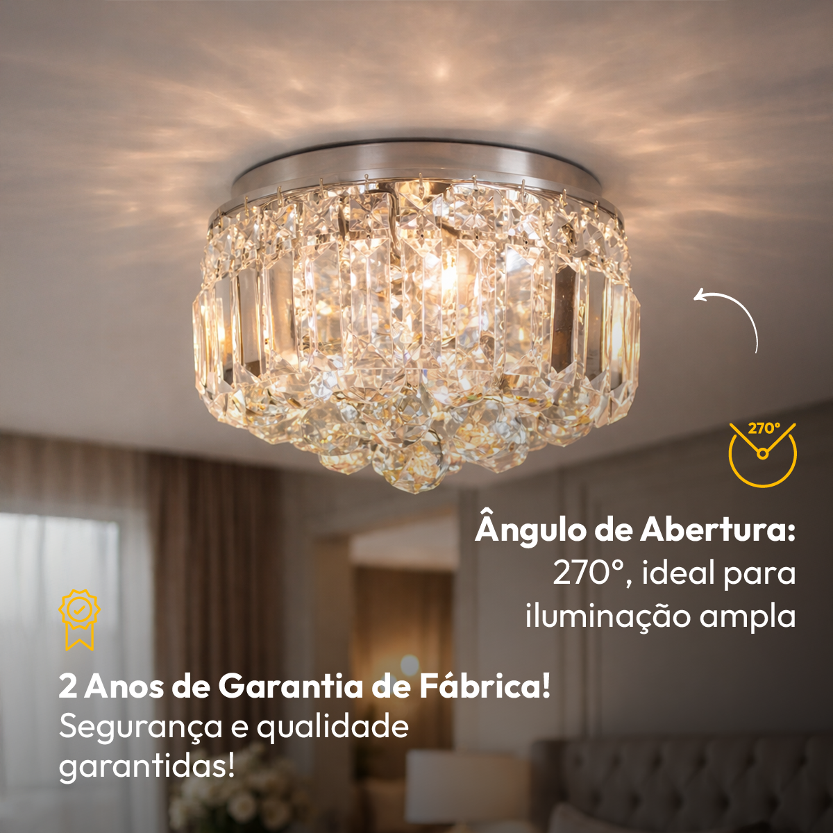 Kit 10 Lâmpada Led Luxpin Lac 4w 4000k Branco Neutro G9 220v Branco Alut