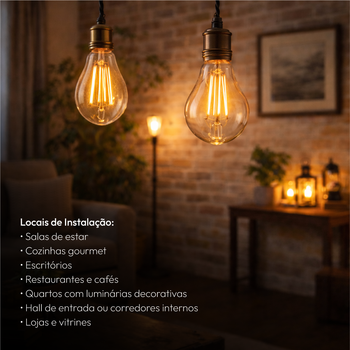 Kit 5 Lampada Led Pera Retro A60 4w 2200k Branco Quente E27 110v/220v Alut By Avant