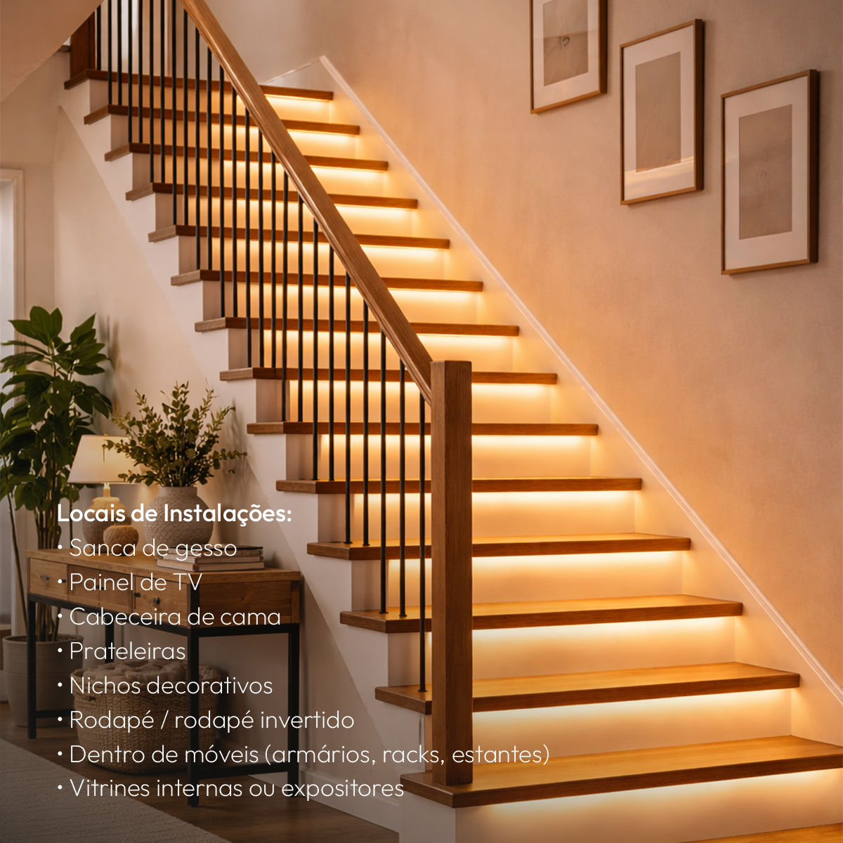 Fita Led Sotille Neon 5m 20w 3000k Branco Quente 12v Alut