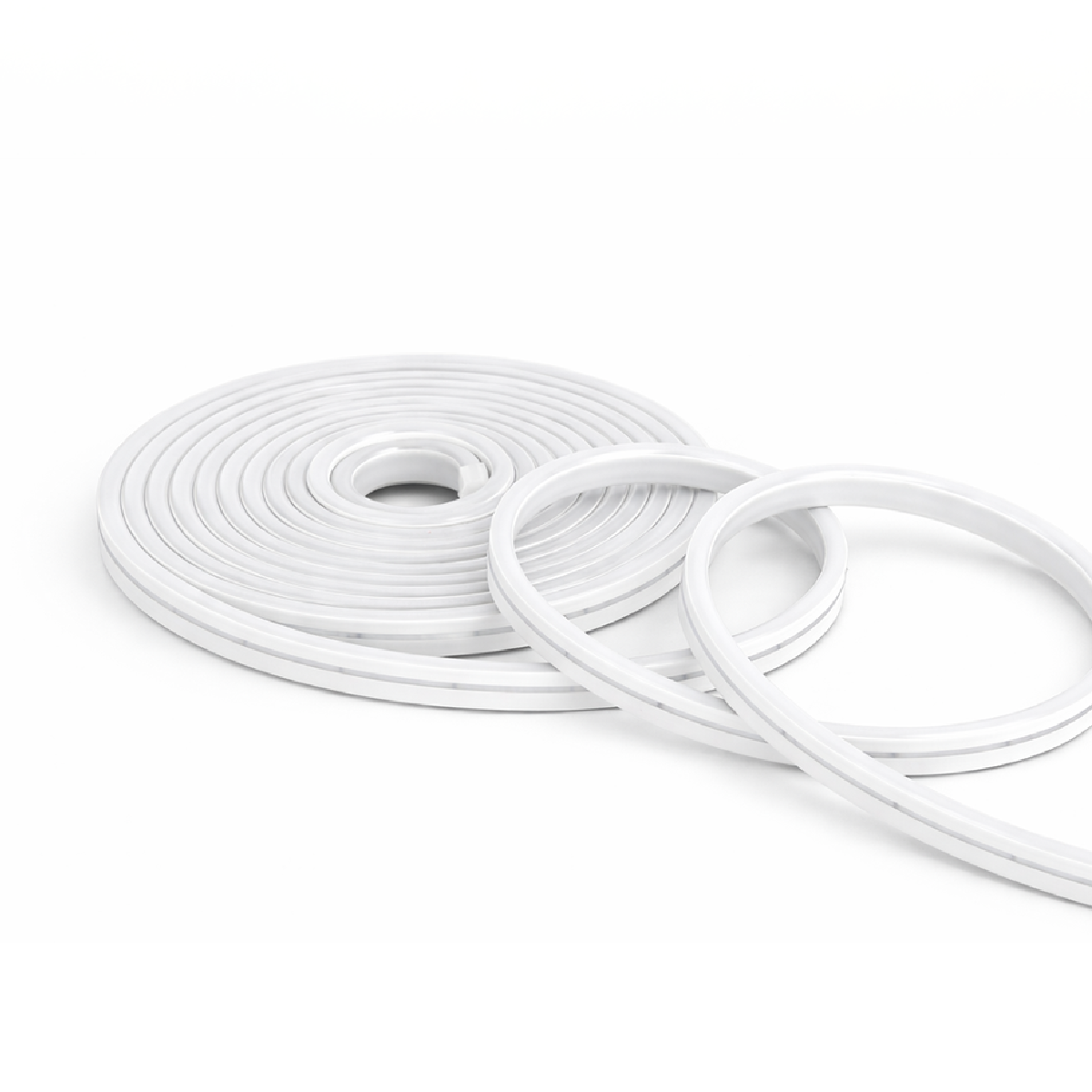 Fita Led Sotille Neon 5m 20w 3000k Branco Quente 12v Alut