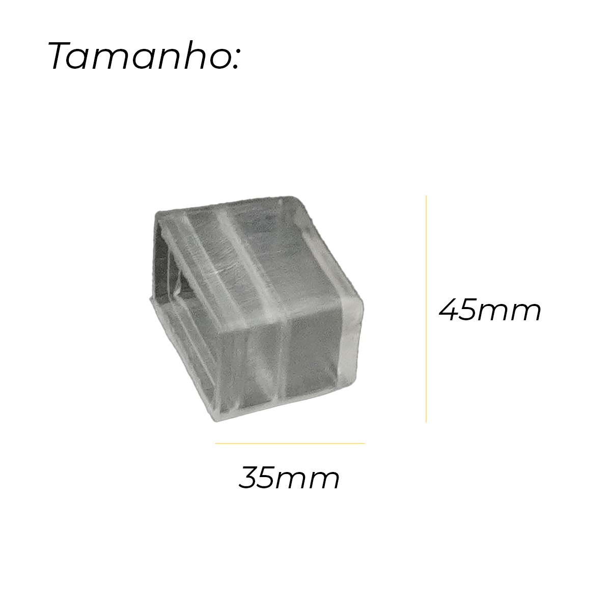 Kit 10 Capas Para Fita de Led 14mm Connect IP65 Alut