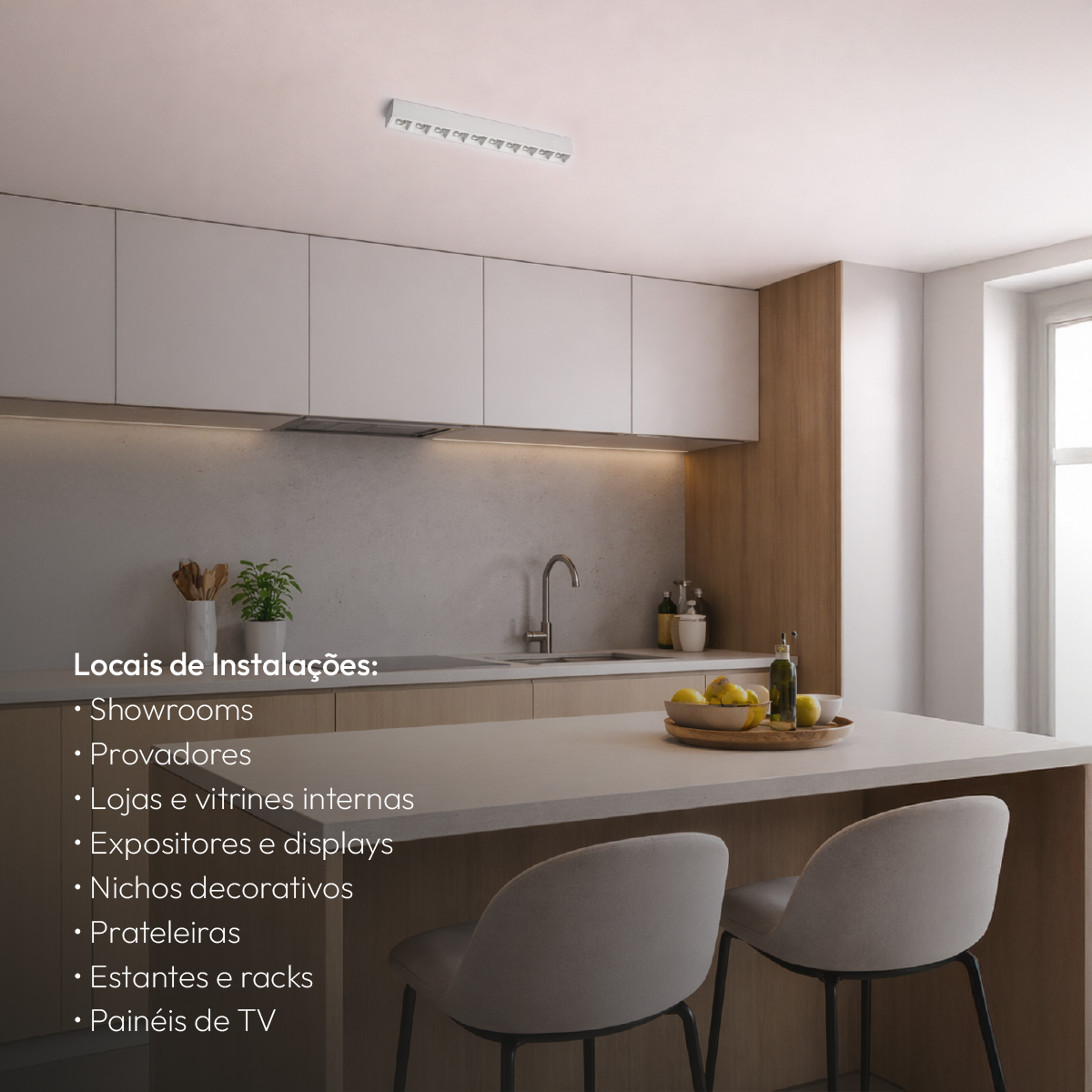 Spot Led Dots Sobrepor 20W 2700k/6500K Branco Bivolt Alut