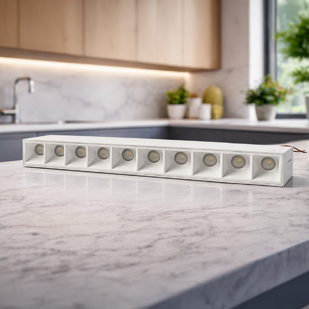 Spot Led Dots 20w 2700k/6500K Branco Quente/Frio 110v/220v Bivolt Sobrepor Branco Alut