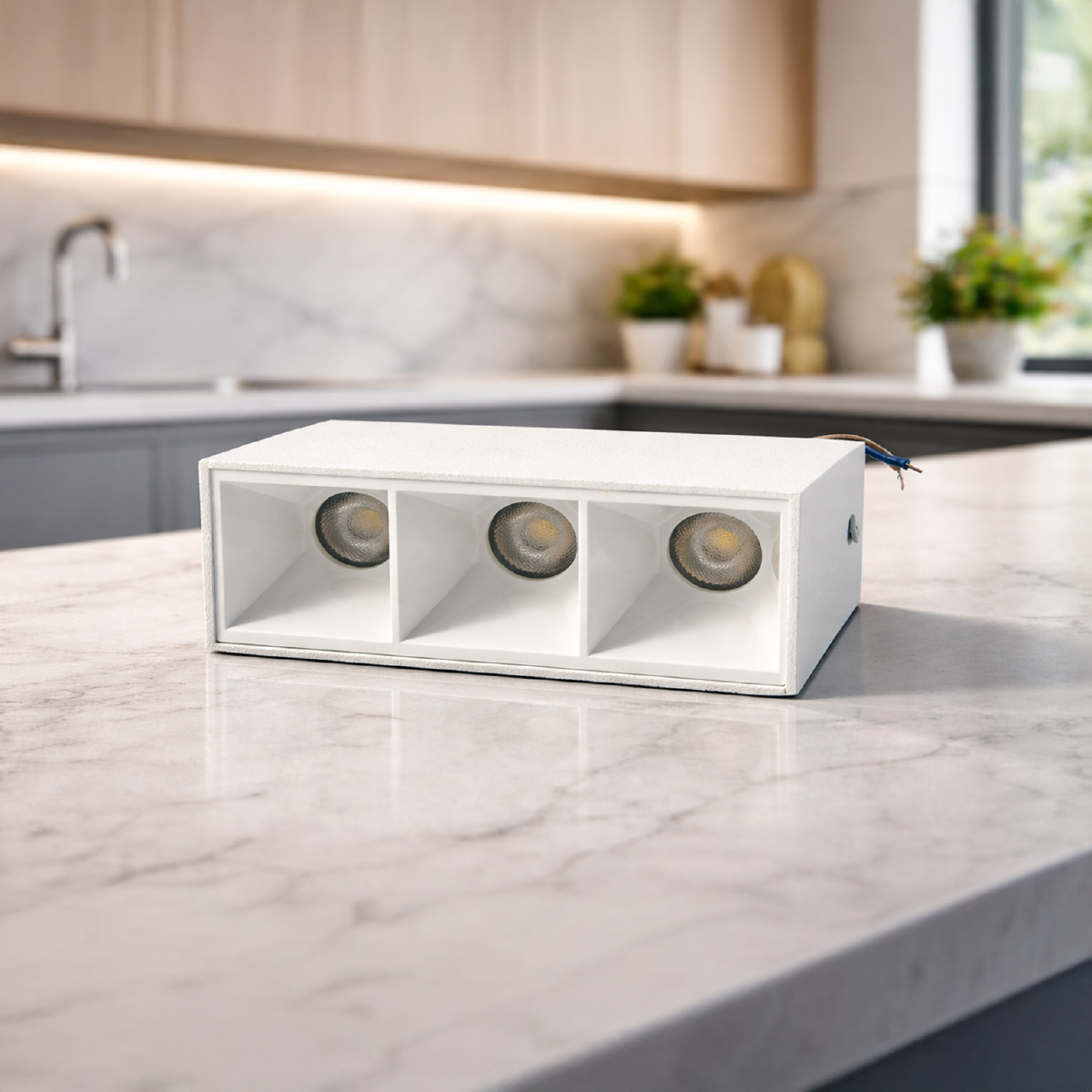 Spot Led Dots 6w 2700k/6500K Branco Quente/Frio 110v/220v Bivolt Sobrepor Branco Alut