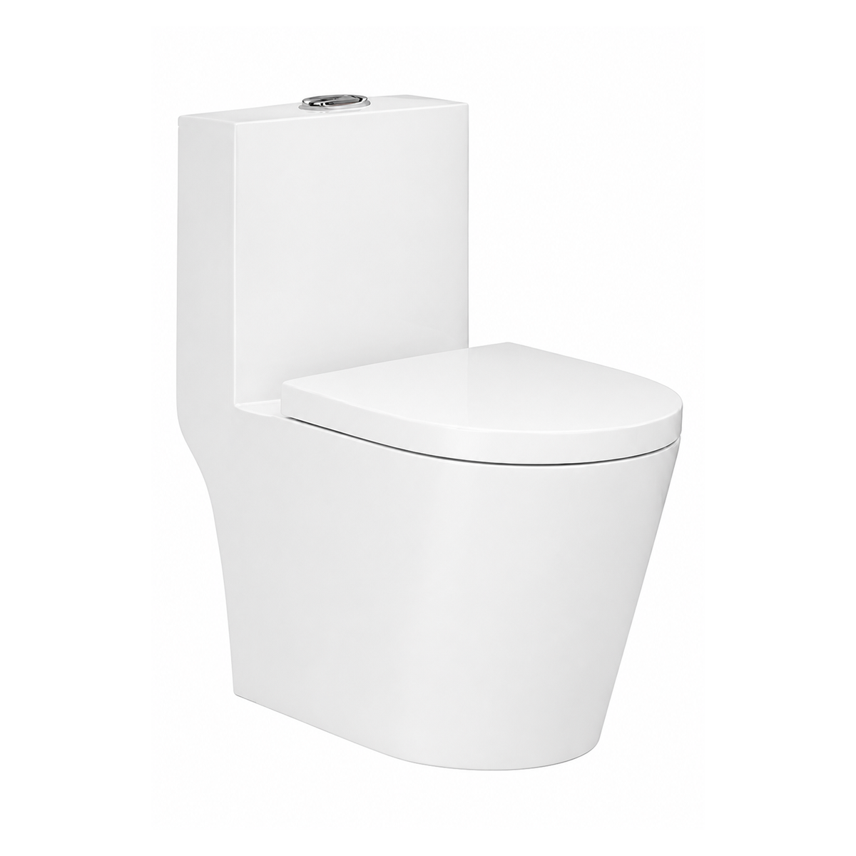 Vaso Sanitário Monobloco Orbit Completo com Caixa Acoplada Privada Cerâmica Branca Alut