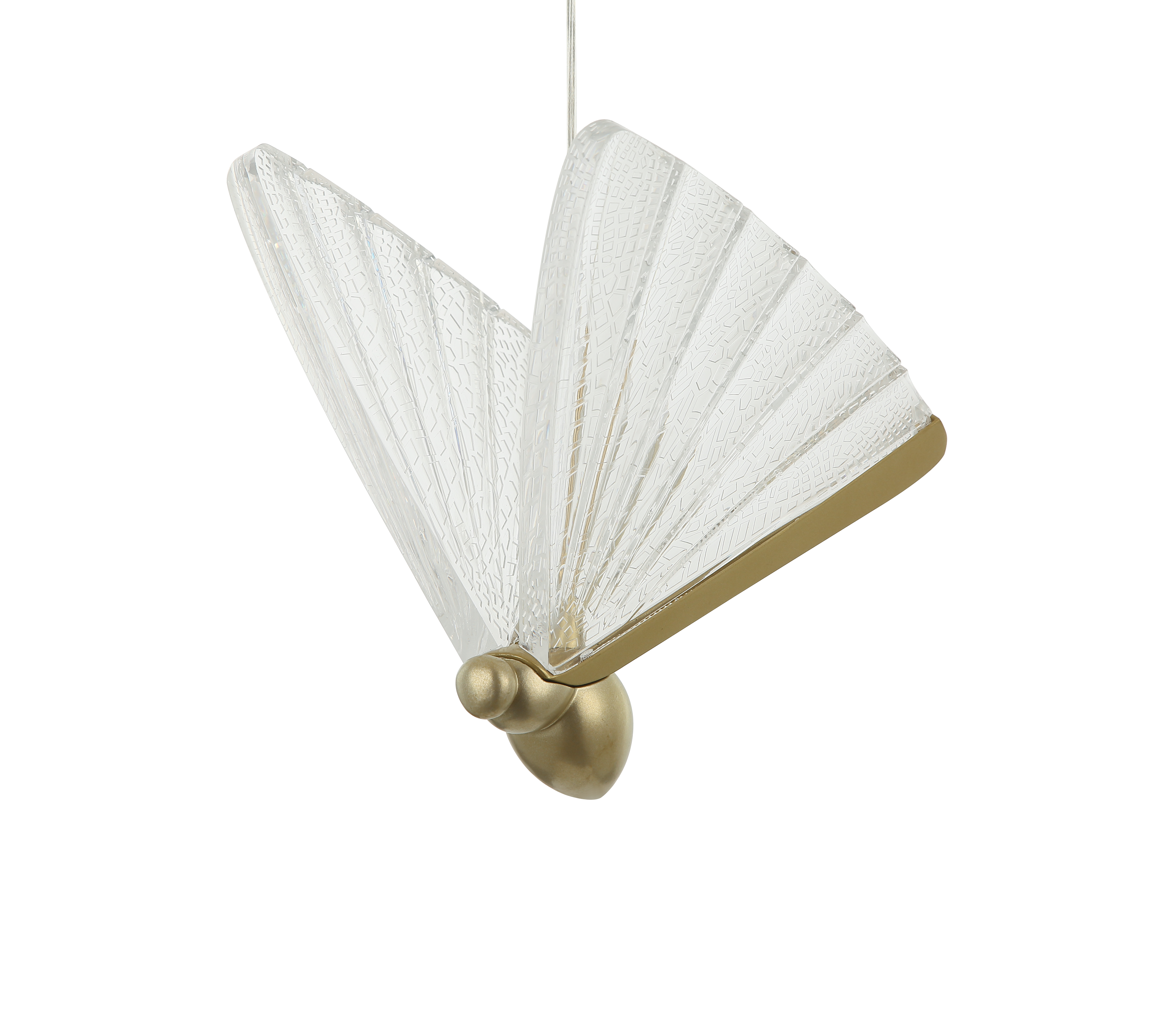 Luminária Pendente Led Borboleta 6W Seleção de Temperatura Quente/Neutro/Frio Branco Alut