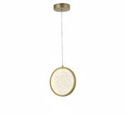 Luminária Pendente Led Oslo 5W Seleção de Temperatura Quente/Neutro/Frio Dourado Alut
