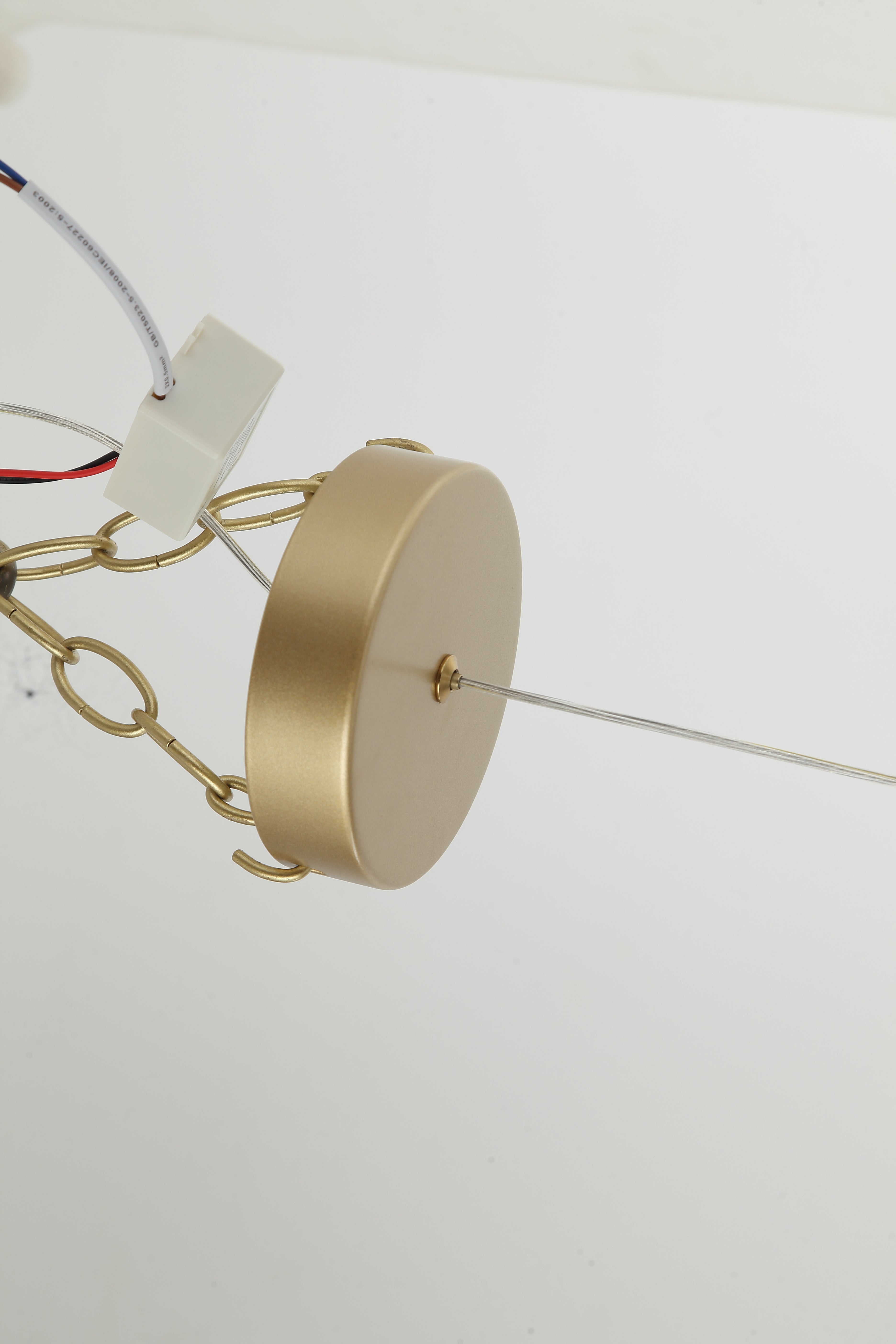 Luminária Pendente Led Oslo 5W Seleção de Temperatura Quente/Neutro/Frio Dourado Alut