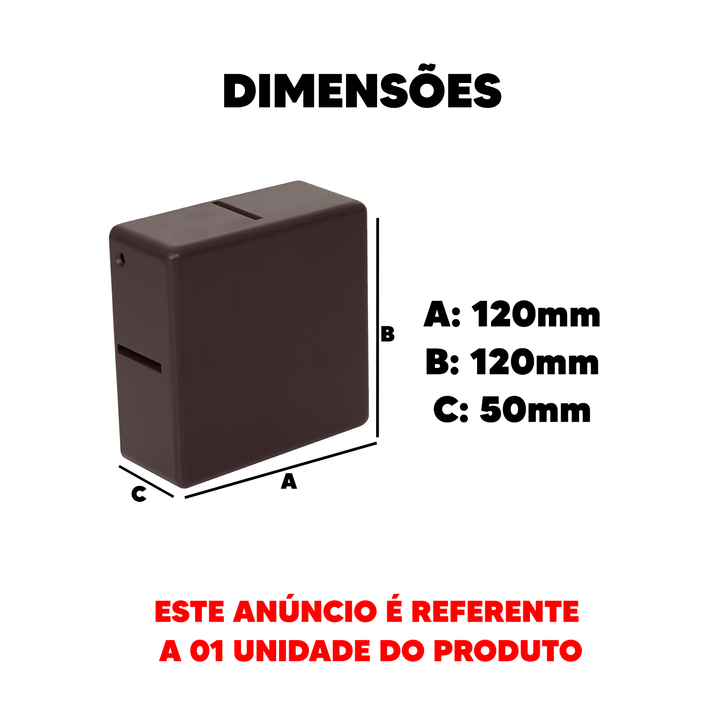 Arandela Led Splendor 6W 3000k Branco Quente Bivolt IP65 Café Alut