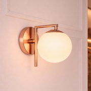 Arandela Led Luna Bivolt Cobre Brilho Alut