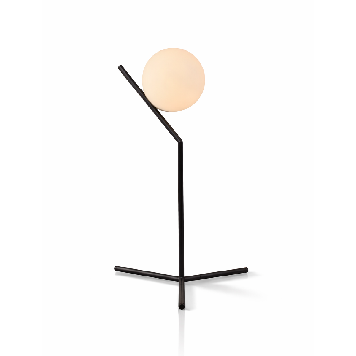 Luminária Led Mesa Luna G45 Bivolt Preto Fosco Alut
