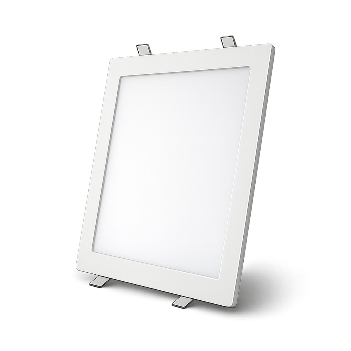Painel Led Plafon Aluminio Embutir 24w 6500K Branco Frio 29x29 Quadrado Cod: ALUT190075 Alut By Avant