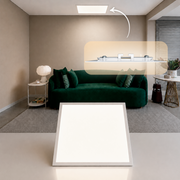 Painel Led Plafon Alumínio Embutir 45w 4000k Branco Neutro 62x62 Quadrado Alut By Avant