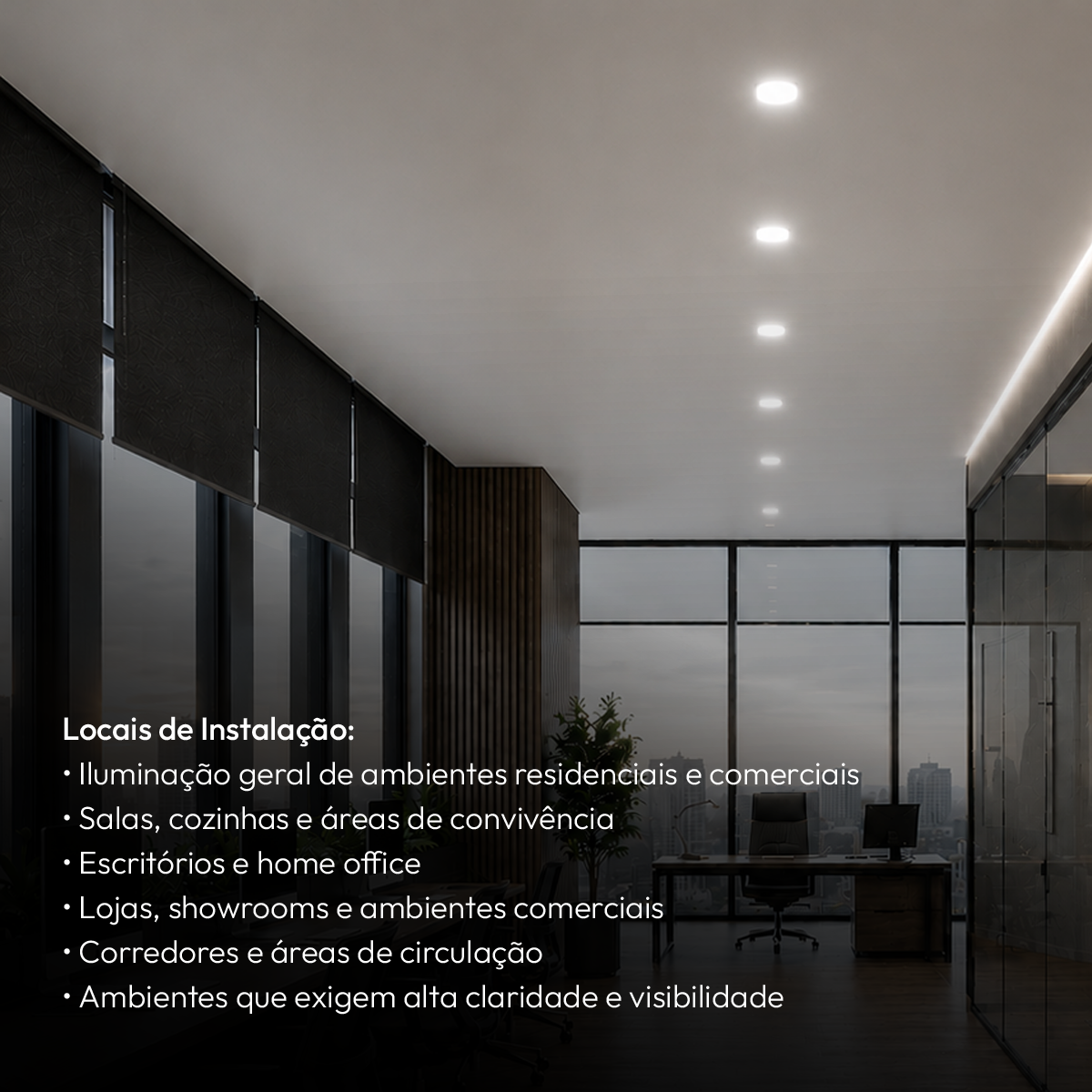 Painel Led Plafon Aluminio Embutir 6w 6500K Branco Frio 12cm Redondo Cod: ALUT001974 Alut By Avant