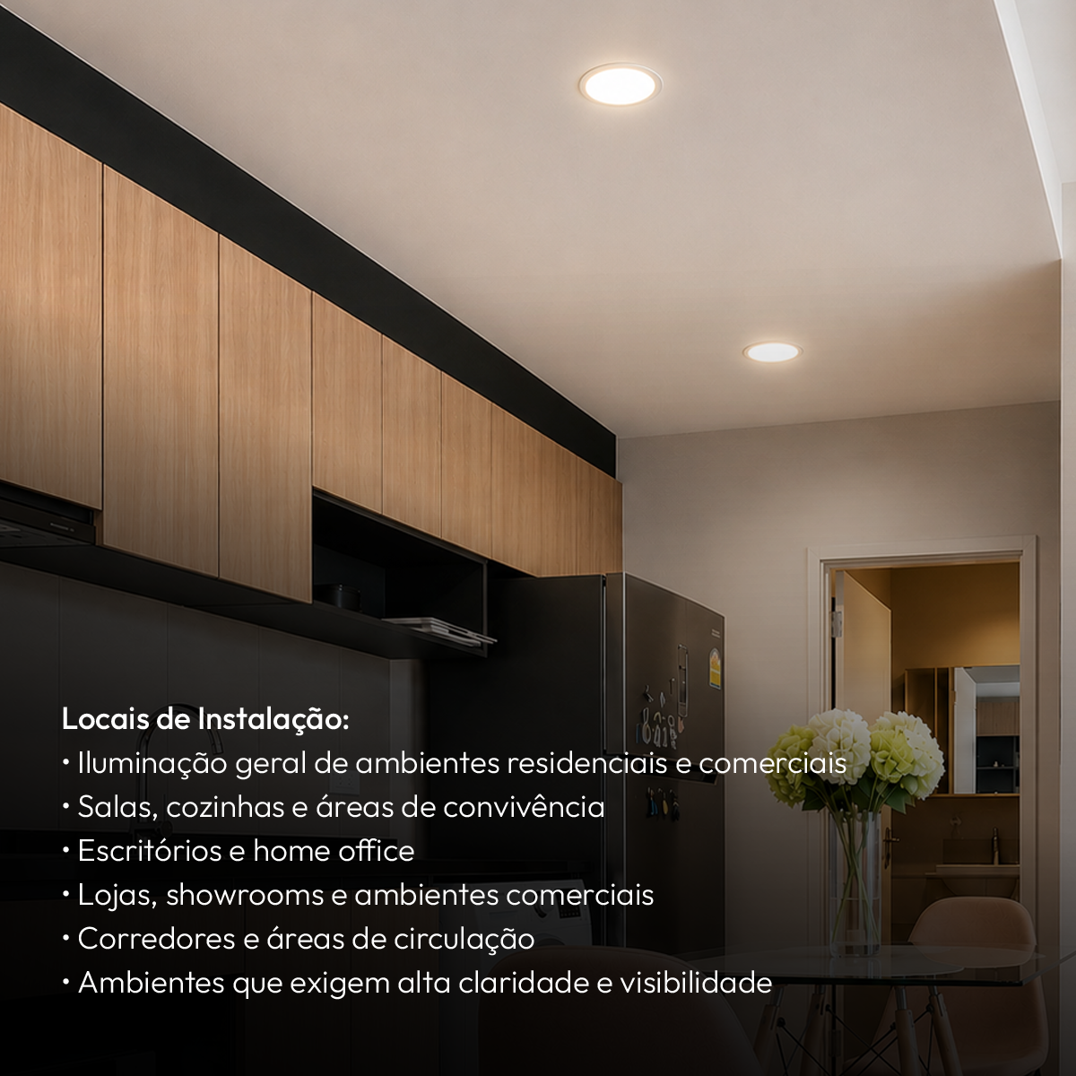 Painel Led Plafon Aluminio Embutir 12w 4000k Branco Neutro 17cm Redondo Cod: ALUT001979 Alut By Avant