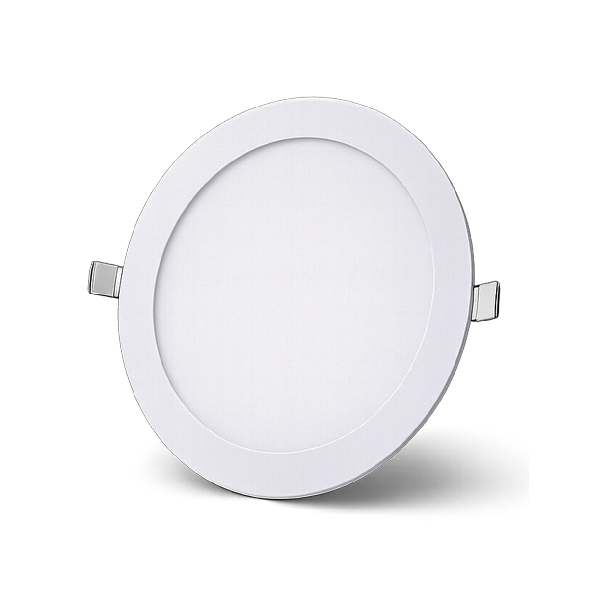 Painel Led Plafon Aluminio Embutir 18w 4000k Branco Neutro 22cm Redondo Cod: ALUT001982 Alut By Avant