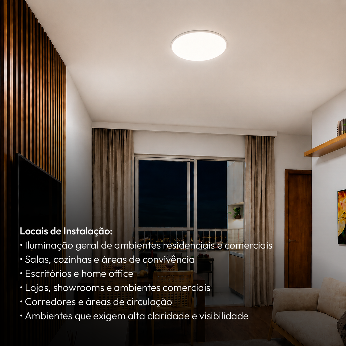 Painel Led Plafon Aluminio Embutir 24w 4000k Branco Neutro 29cm Redondo Alut By Avant