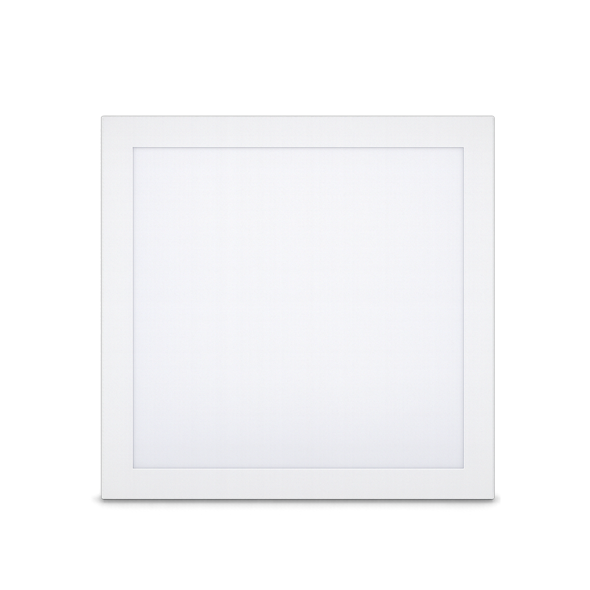Painel Led Plafon Aluminio Sobrepor 30w 3000k Branco Quente 40x40cm Quadrado Alut