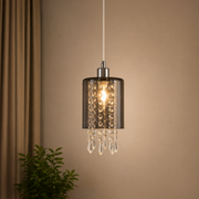 Luminária Pendente Led Imperial E27 Vidro Fumê Alut