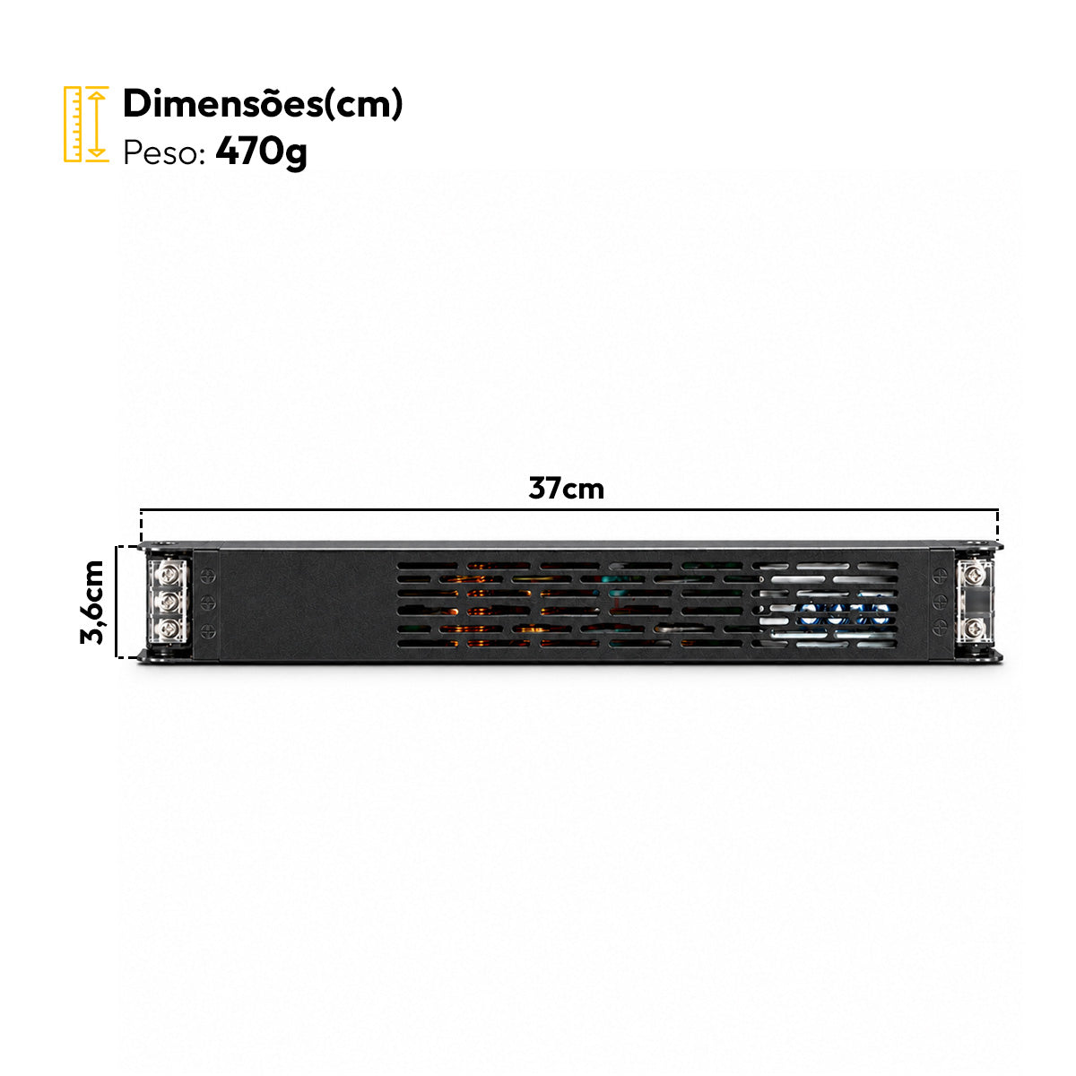 Fonte driver Fit 34a 127v Alut