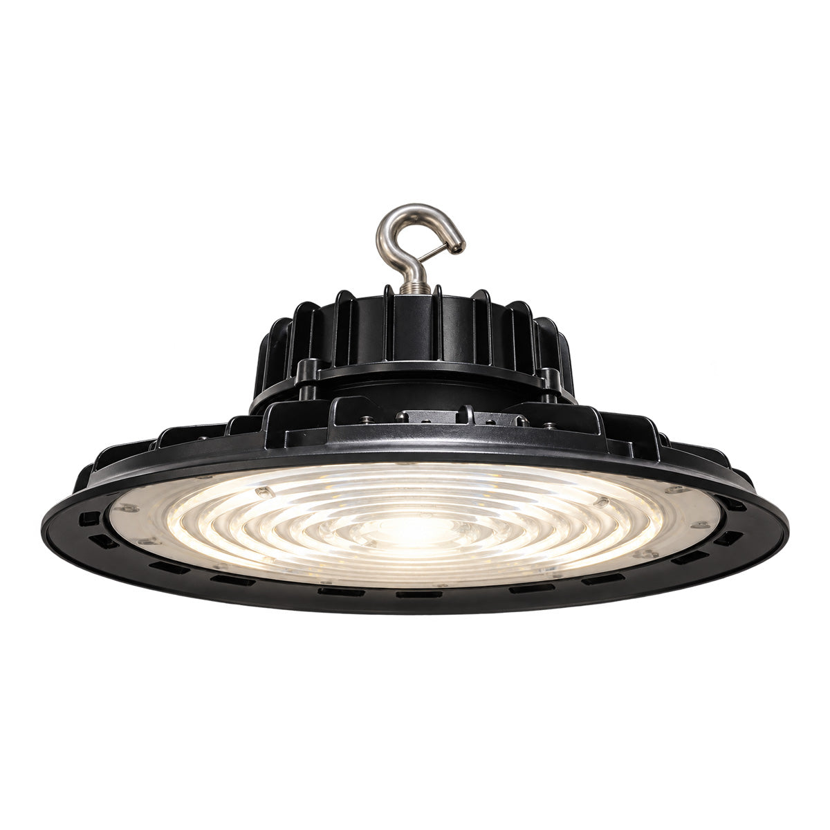 Luminária Led Industrial Ufo 150w 4000K Branco Neutro 22500lm Preto Bivolt Alut