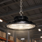 Luminária Led Industrial Ufo 150w 4000K Branco Neutro 22500lm Preto Bivolt Alut