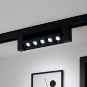 Spot Led Para Trilho Authentic Dots 10w 6500k Branco Frio 110v/220v Bivolt Preto Deluxe By Avant