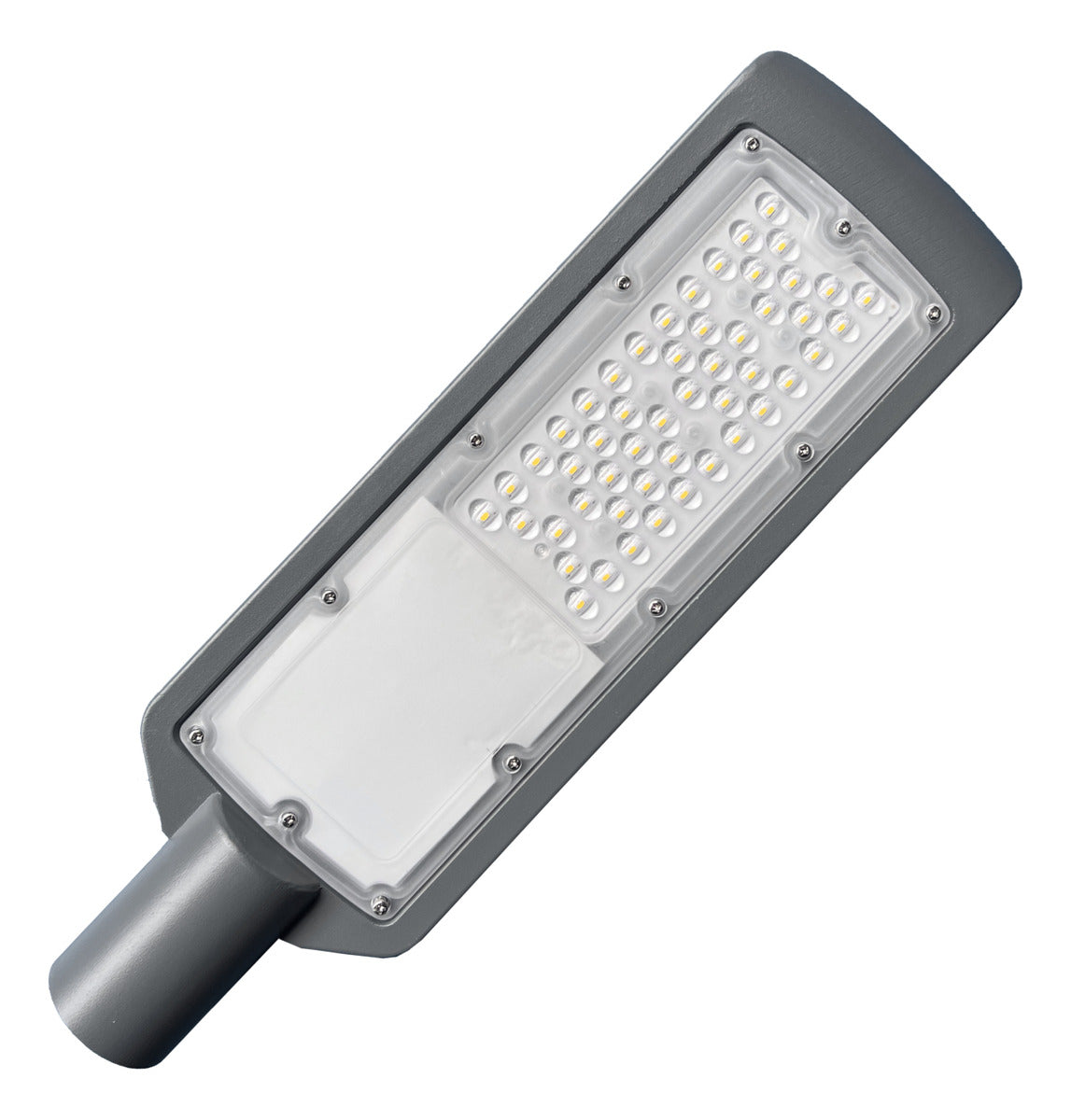 Luminária Led Poste Detroit 50w 6500k Branco Frio IP66 Bivolt Alut