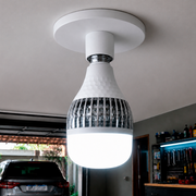 Lâmpada Led Bulbo Hp 100w 6500k Branco Frio E27 Bivolt Alut