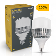 Lâmpada Led Bulbo Hp 100w 6500k Branco Frio E27 Bivolt Alut