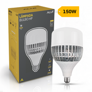 Lâmpada Led Bulbo Hp 150w 6500k Branco Frio Bivolt E27 Alut