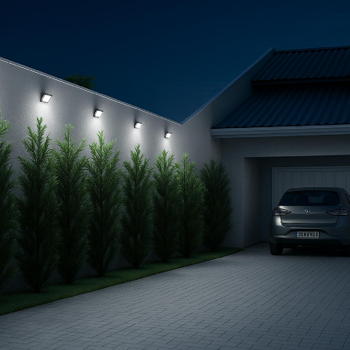 Refletor Led Slim 100w Branco Frio 6500k Bivolt IP65 Alut