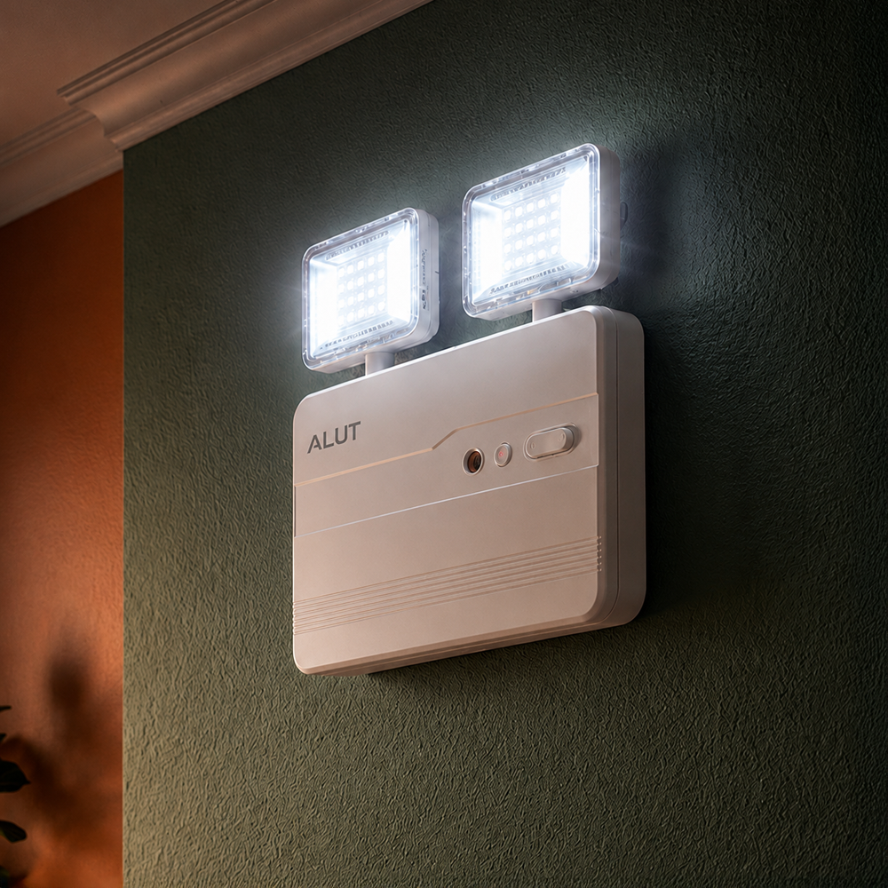 Luz Led Emergência Bloco Safelight 5W 600lm 6000K Alut
