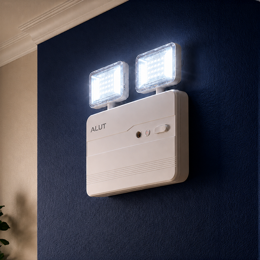 Luz Led Emergência Bloco Safelight 12W 1200lm 6000K Alut