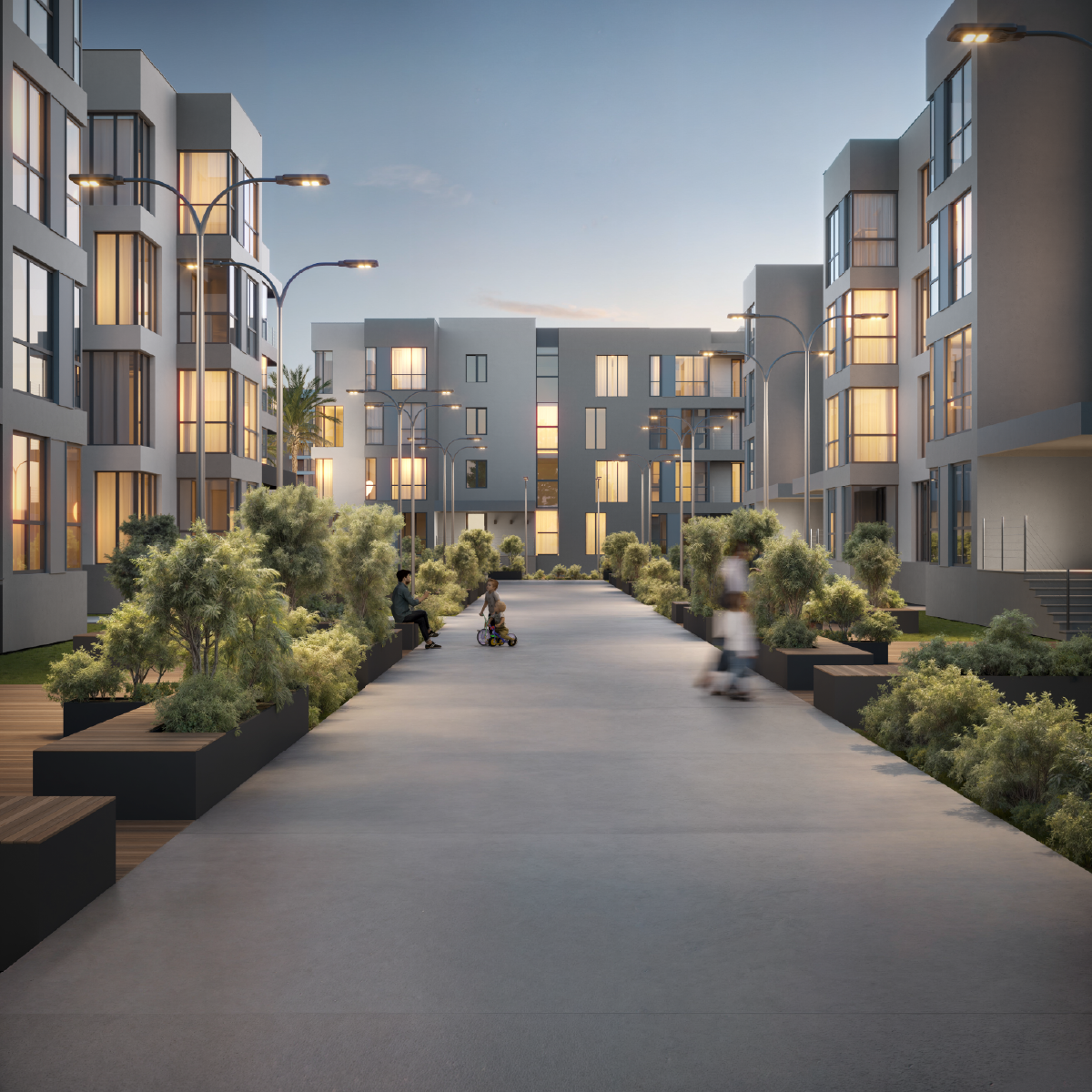 Luminária Led Poste Estacionamento 100w IP66 6500k Branco Frio Alut